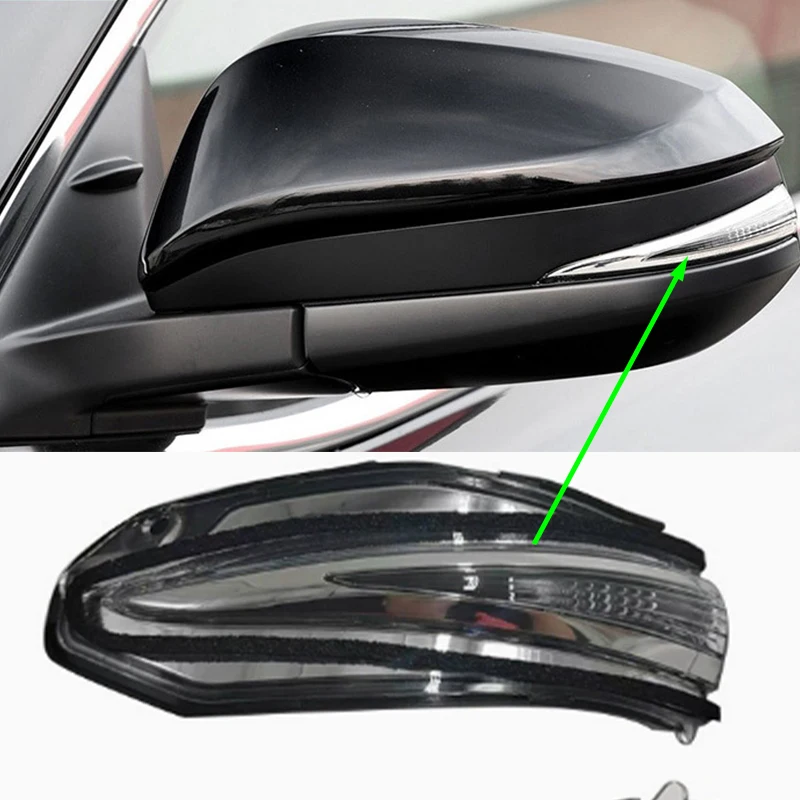 

Для Toyota Rav4 2013~2019: боковые зеркала заднего вида (левое и правое) с указателями поворота