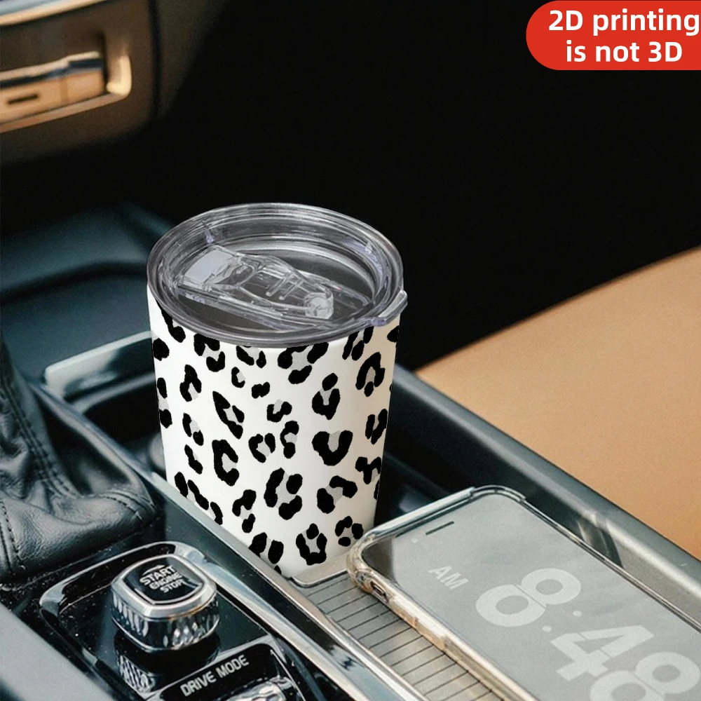 20oz Black Silver Sparkle Leop - Tumbler 20Oz White review and price