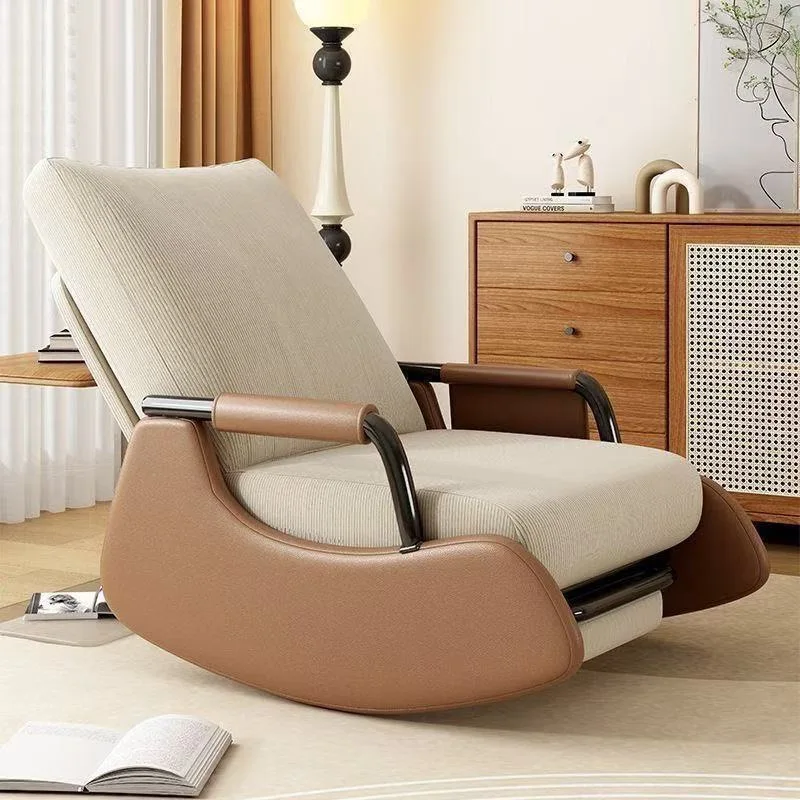 Living room casual rocking chair, thickened and comfortable, bedroom nap single sofa, small apartment balcony lazy sofa