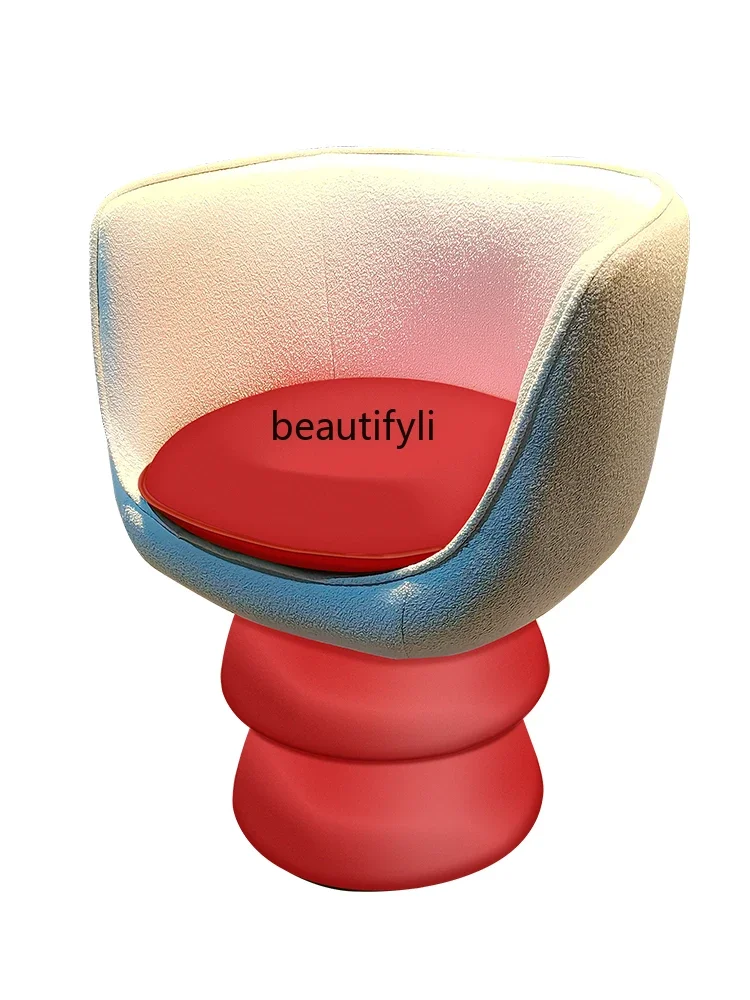 

Nordic Fabric Doll Leisure Chair Modern Designer Art Simple Living Room Special-Shaped Personality Creative Chair