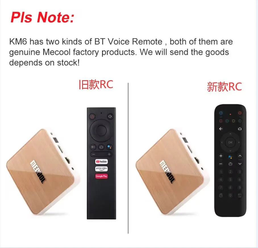 Mecool KM6 Deluxe Edition Amlogic S905X4 TV Box Android 10 4GB 64GB Wifi 6 Google Certified 4G 32G AV1 1000M Set Top Box 2G 16G