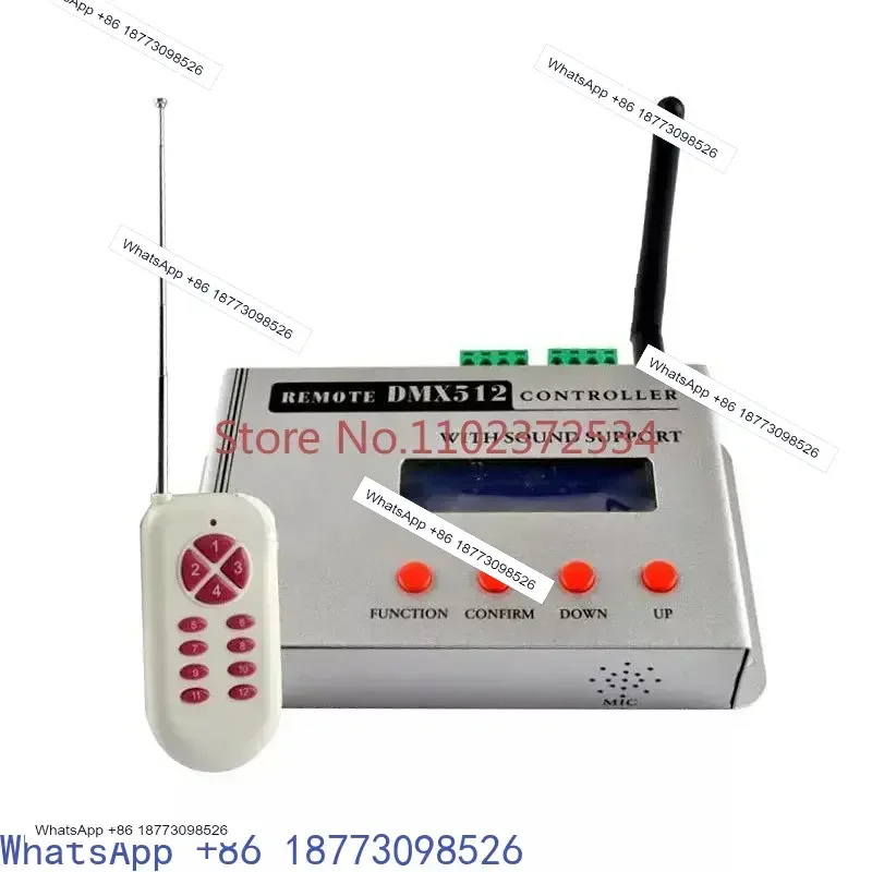 

Контроллер DMX512 для светодиодных лент RGB/RGBW, подводных видеосветильников, управление 12-24 В, контроллер освещения DMX 512