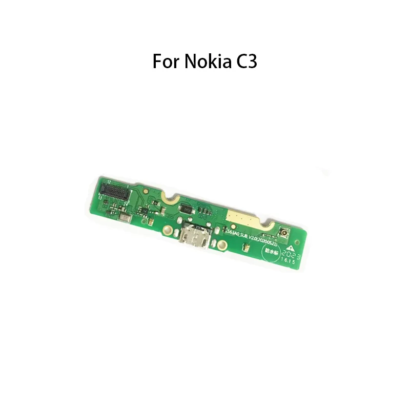 

Gefensi USB Charge Port Jack Dock Connector Charging Board Flex Cable For Nokia C3
