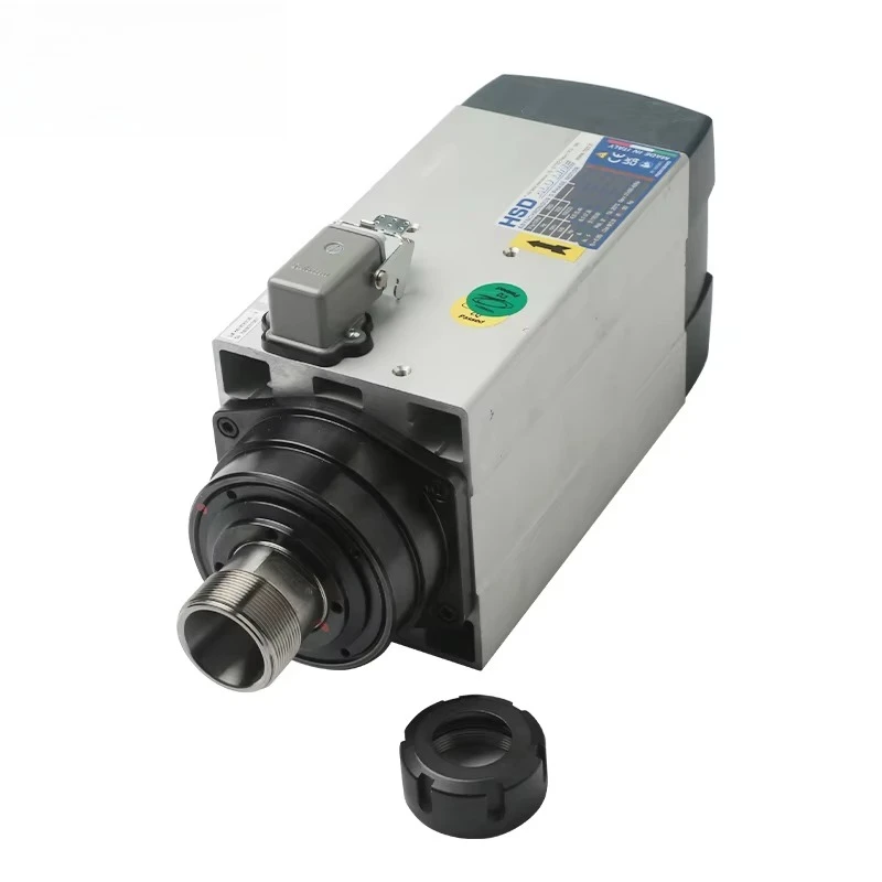 

Высокоскоростной шпиндель HSD 4.5 кВт, 220 В, 18000 об/мин, трехфазный, для фрезерного станка, с воздушным охлаждением