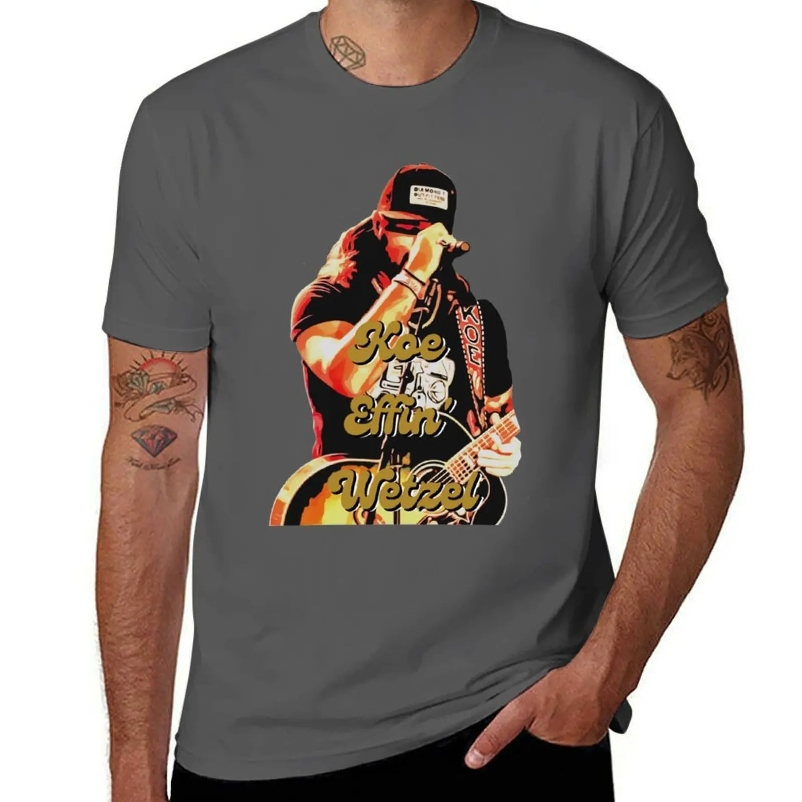 

Koe Effins Wetzel T-Shirt t shirt custom print t shirt men 100% cotton luxury brand funny t shirts man T-Shirt