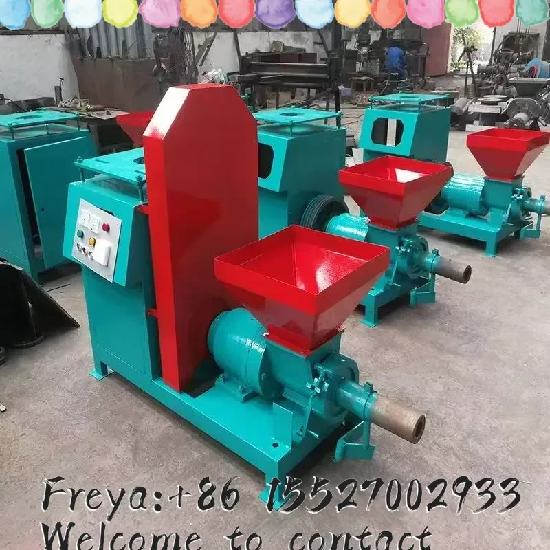 Complete Biomass Charcoal Production Line Carbonization Furnace Crusher Mixer Briquette Extruder Full Processing Equipment