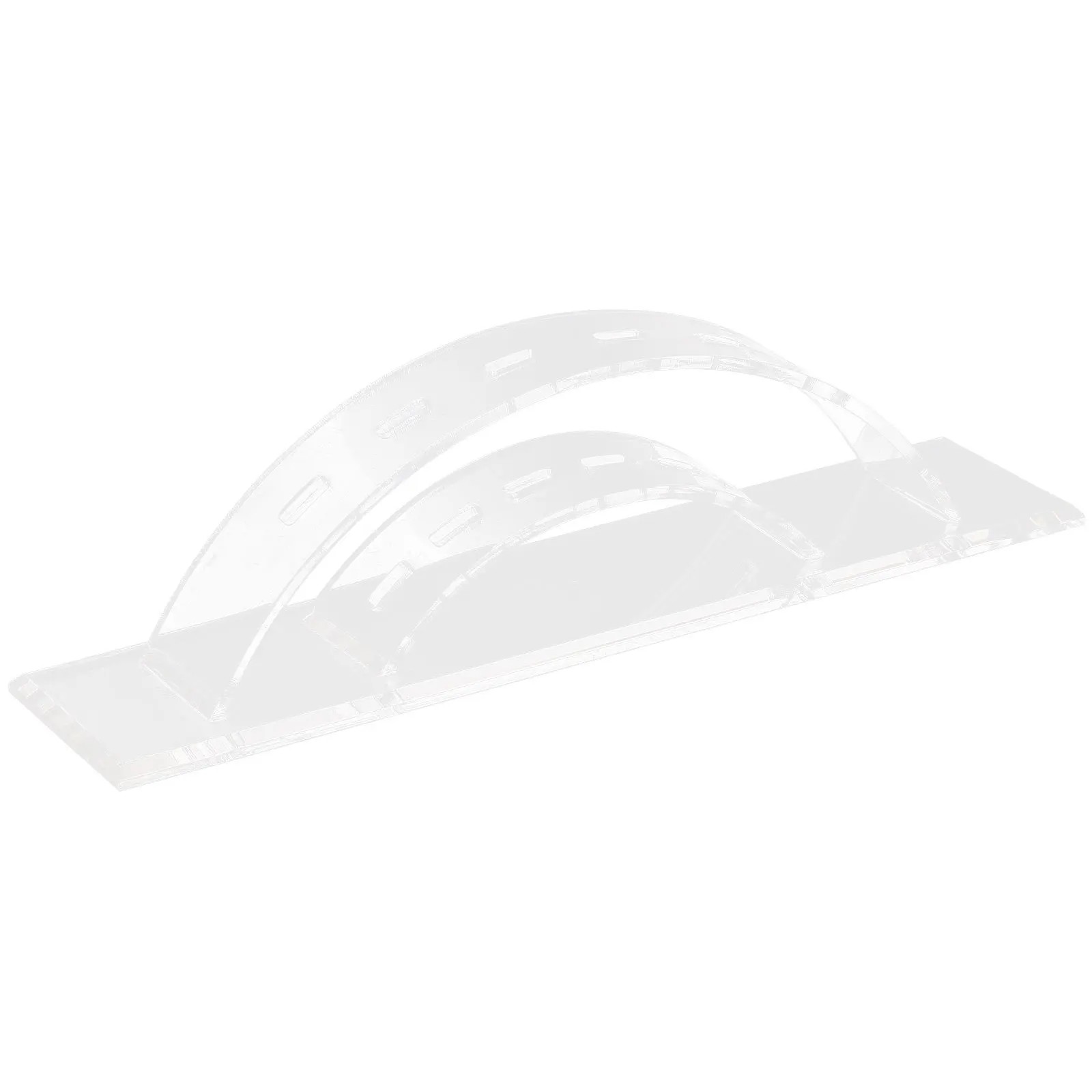 1pc Acrylic Tweezers Stand Eyelash Extension Tool Holder Transparent Storage Rack For Makeup Organizer Display Shelf Multi-Use