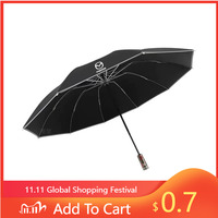 2025 Hot Mazda 2 3 5 6 SKYACTIV Axela Atenza CX30 CX5 CX8 CX9 MX5 RX8 RX7 Car Fully Automatic Reflective Sun Umbrella Folding Su