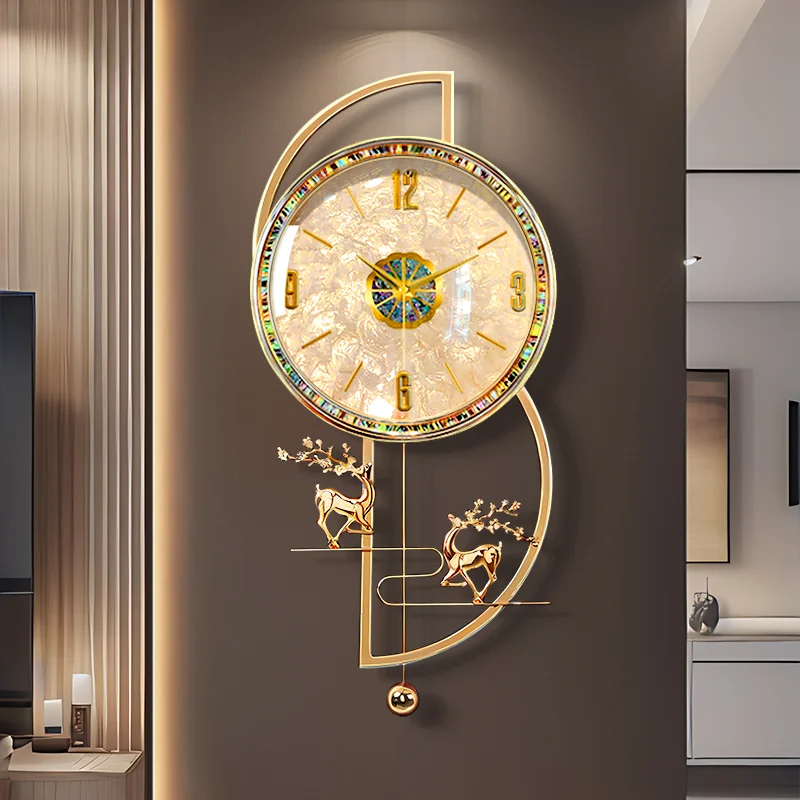 Nordic Style Premium Wall Clock Large Kitchen Luxury Digital Wall Clock Art Modern Design Cute Reloj De Pared Home Decor Items