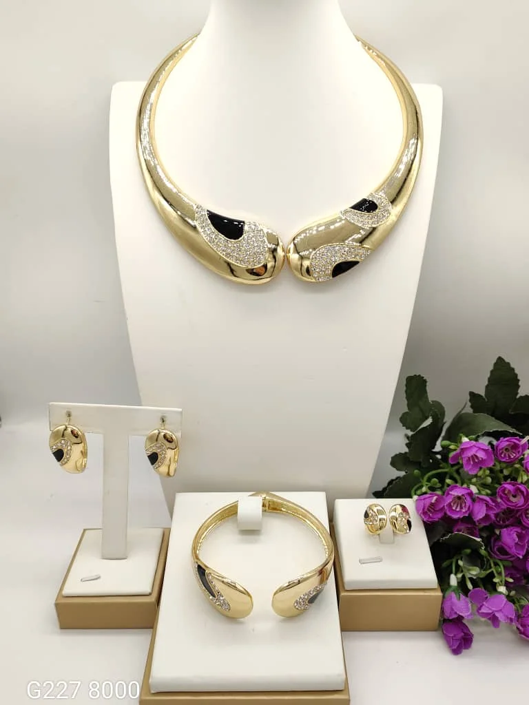 

Новое поступление, очень большой доллар, комплект из двух предметов, женский комплект ювелирных изделий, высокое качество, кулон, ожерелье, серьги, кулон, ювелирные изделия