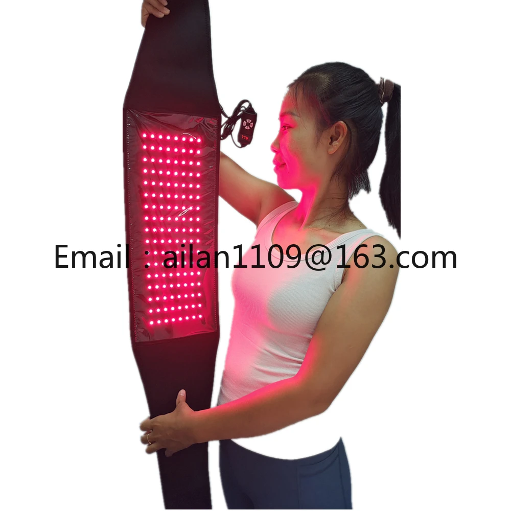 

ODM OEM Popular 130x20cm Full Body Pain Relief Physical 660nm 850nm Infrared LED Red Light Therapy Wrap Pad Heating PDT Machine