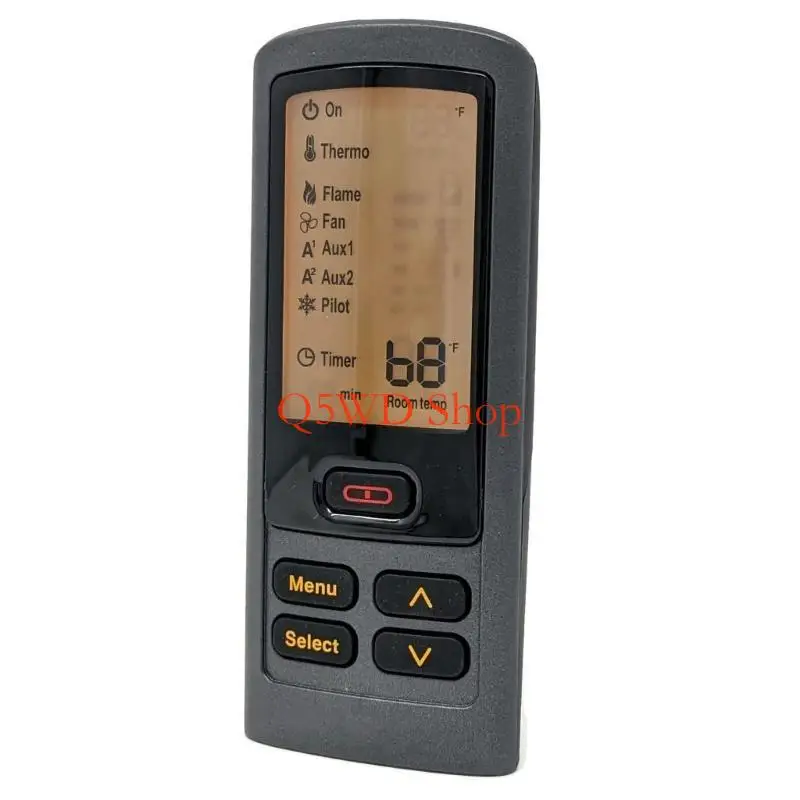 Q5WD Smarted Thermostat Remote For Gas Fireplaces Safety Lock And Instants Function