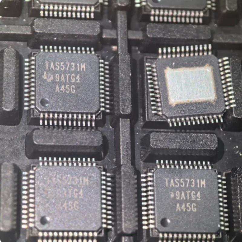 5PCS TAS5731MPHPR HTQFP48 I2S Input Class D Audio Amplifier Chip 2.1 Channel Support 30W Stereo 66W Mono IC