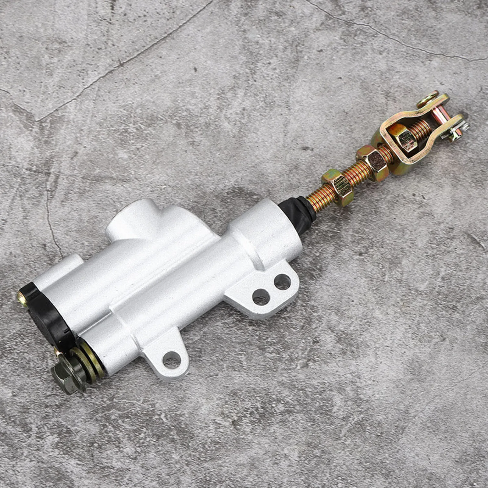 Aluminum Alloy Rear Foot Brake Hydraulic Master Cylinder Pump Folding Design For Motorbike ATV Dirt Bike Accessories