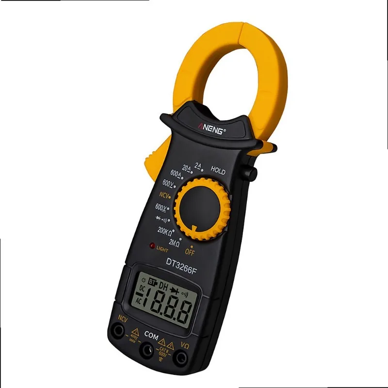 ANENG DT-3266L Digital Clamp Meter Multimeter 600A AC/DC Current Tester Volt Ammeter