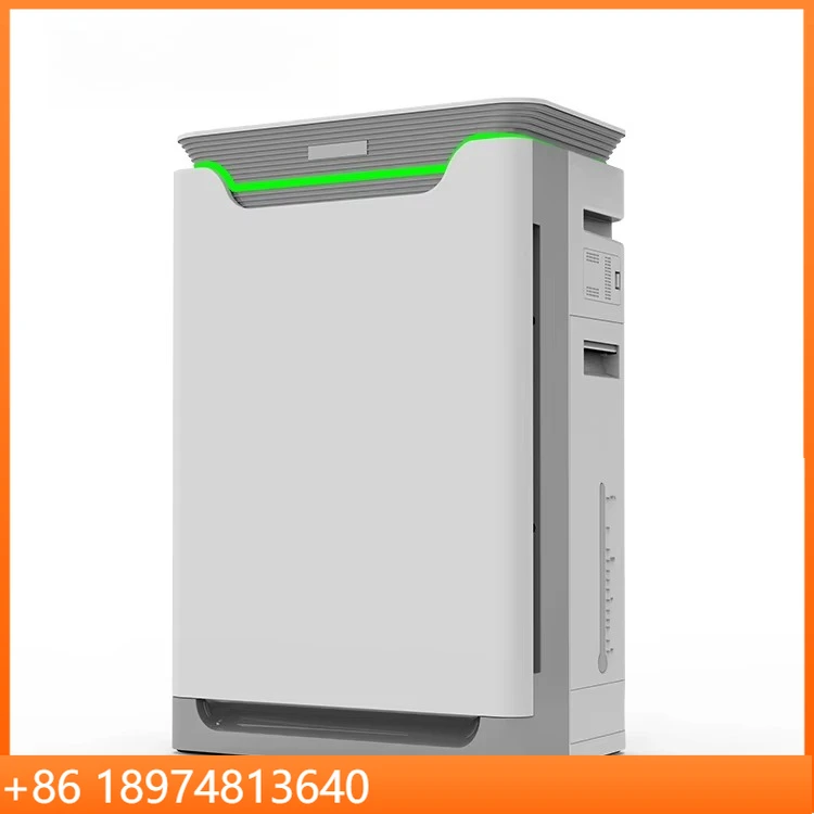 

Smart Commercial Home Room Big Area Air Cleaner UV H13 Hepa 13 Filter Air Washers Humidifiers And Air Purifier With UVC