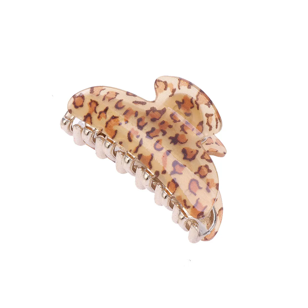 

7 Cm Clips for Hair Leopard Print Hairpin Hairdressing Barrettes. Women's
