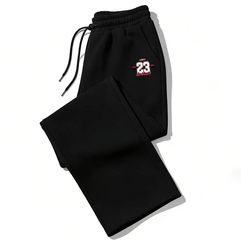 Hot selling fashionable men's sports pants, fashionable jogging pants, soft and high-quality street women's casual pants