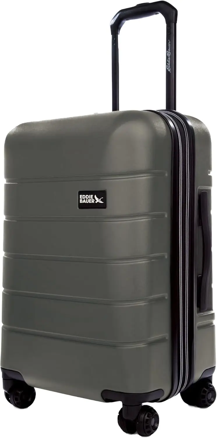 Bagagem Leve Expansível Glacier, Rodas Spinner, Viagem Essentials, Swing, 22 ", Carry-On, Hardside, Durável