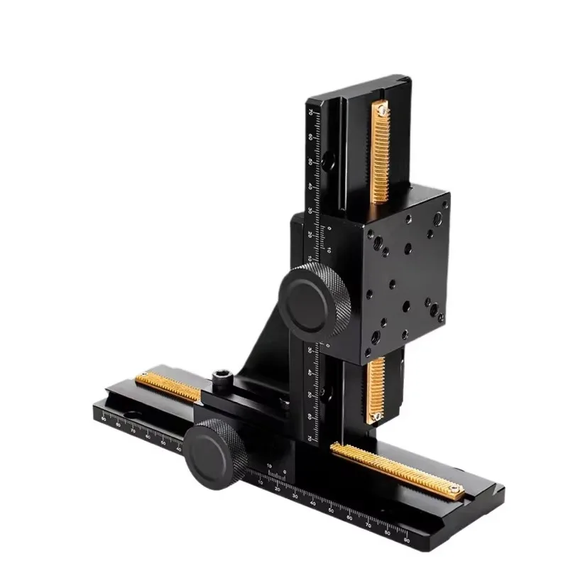 X Axis or Z Axis 25*25mm Long-range Dovetail Trimming Slide Table Manual Displacement Platform stage LWX/LWZ25 L=50/70/100/200mm