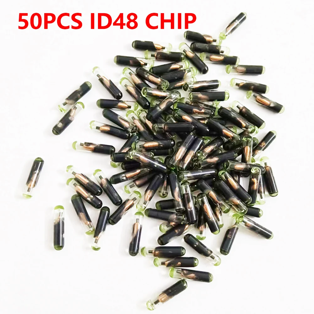 20PCS 50PCS X New ID48 Blank glass Transponder Chip T6 ID48 Transponder ID48 transponder Chip-Tango Pro Copy ID48 Chip