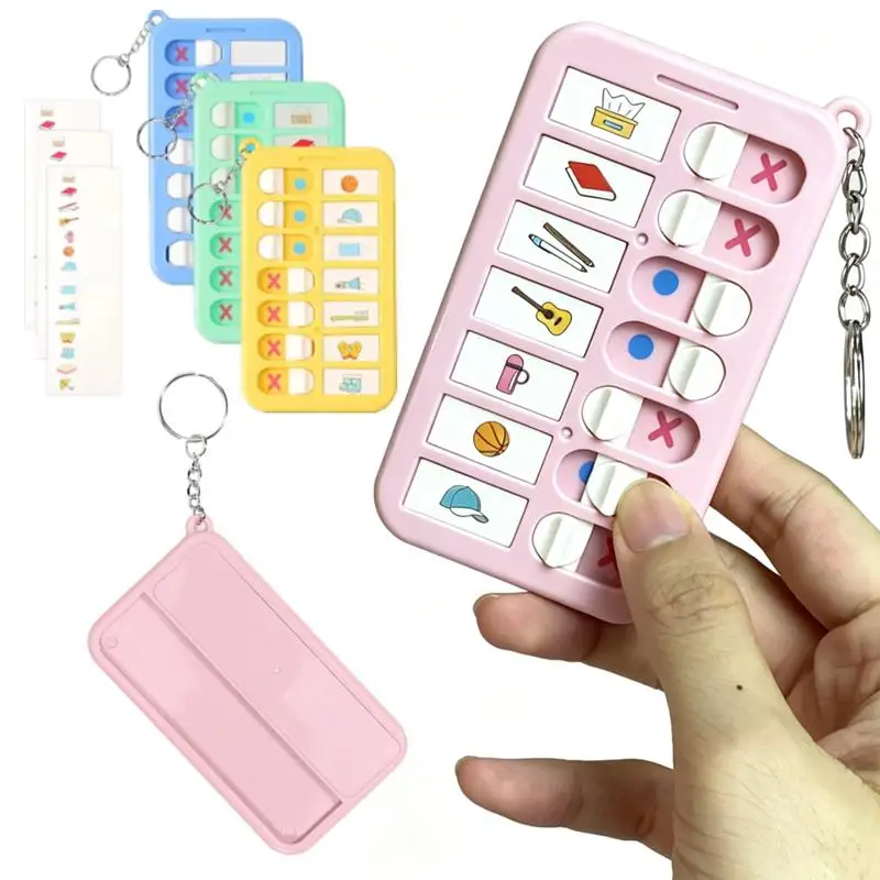 Kid Self Discipline Check List Stationery Memo Board School Supplies Diary Key Chain Notebooks Notepad Notebook Useful Office