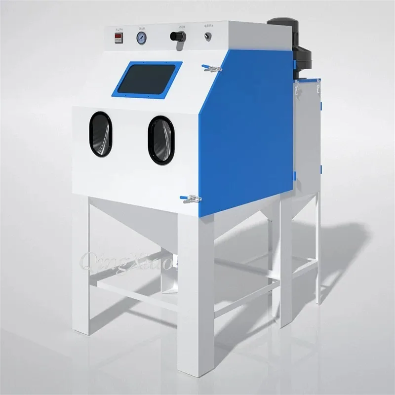 Machine Manual Industrial Sandblaster for Rust Descaling Oxide Layer Removal Metal Surface Polishing Restoration Processing