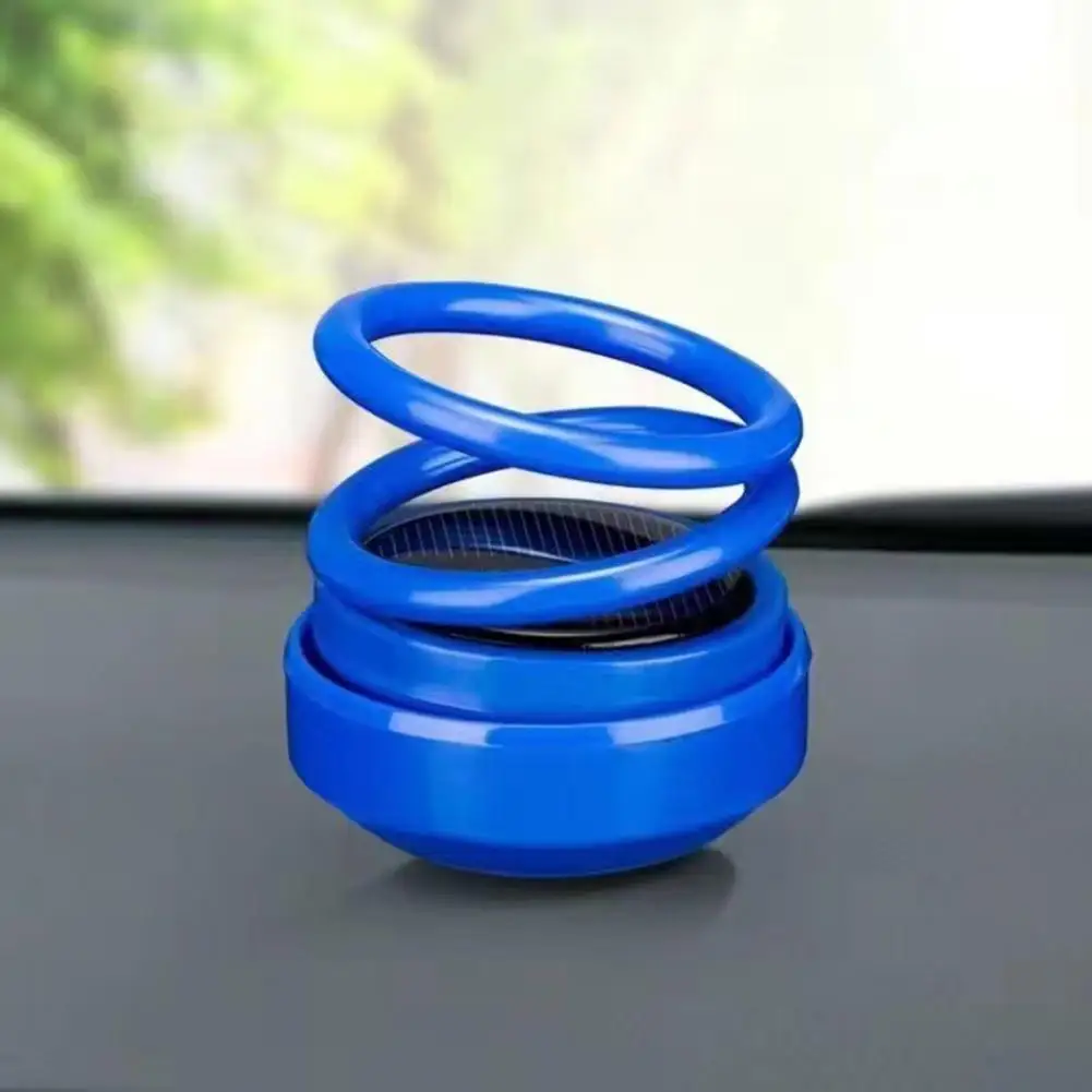 Long-lasting Car Air Freshener Sustainable Solar-powered Car Air Freshener Dual-ring Suspension Extended for Accessories