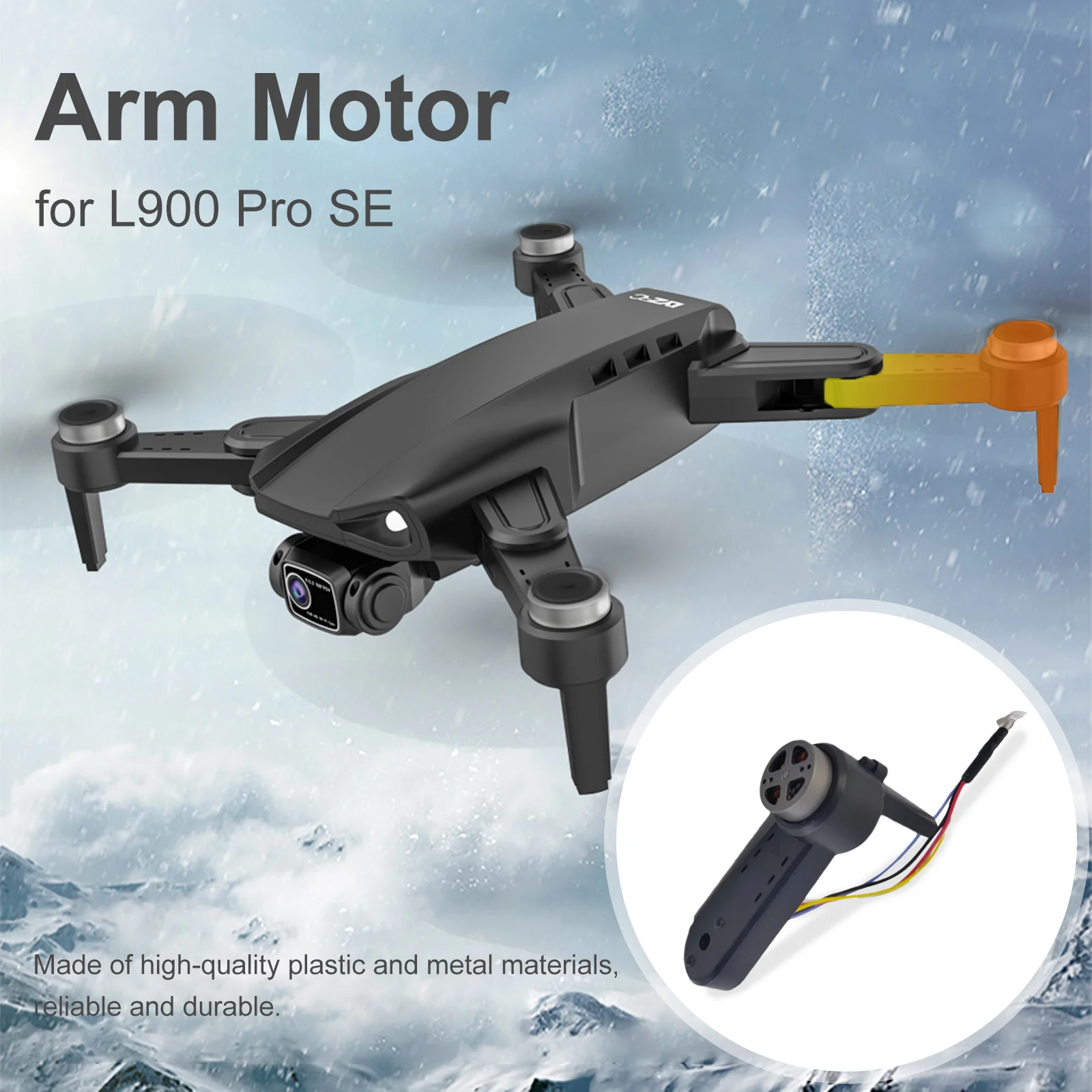 Reparatur Drone Motor Arme Ersatzteile RC Drone Motor Arme Ersatz Zubehör Qaucopter Drone Arm Leicht für L900 Pro SE