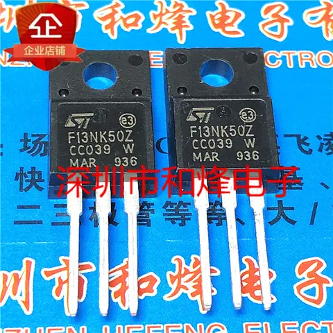 5PCS  F13NK50Z STF13NK50Z 2SD2162 D2162 2SA1567 A1567 CS16N65F JCS20N65FH  NDF05N50ZG TO-220F MOSFET, In Stock