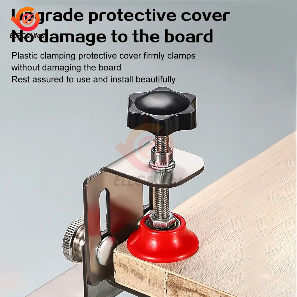

Stainless Steel Cabinet Door Mounting Jig Cabinets Frame Clamp Household Hidden Door Mounting Support Woodworking Tools