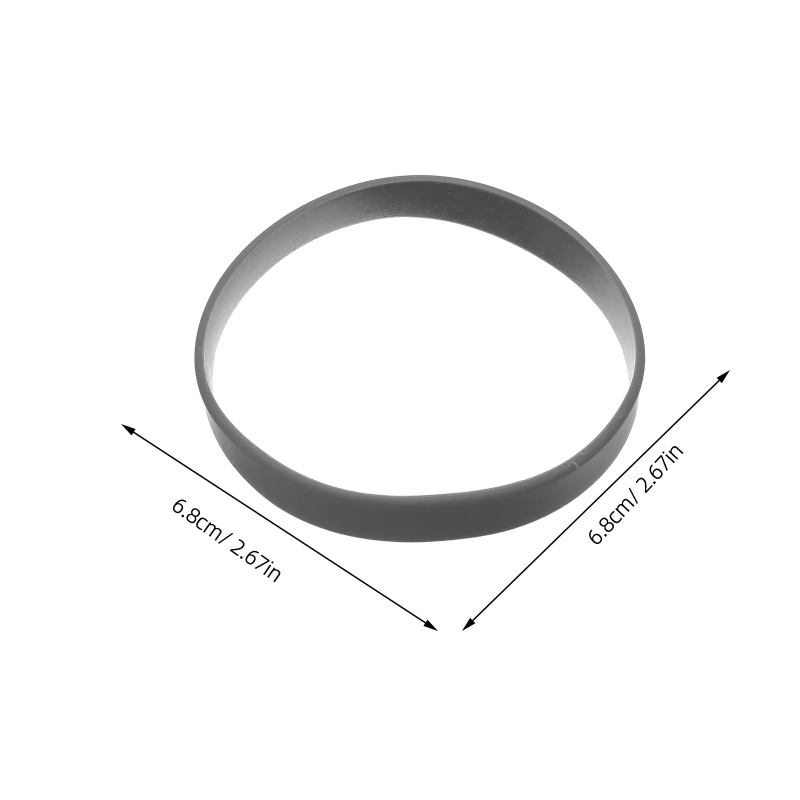 50Pcs Blank Silicone Wristbands Bulk Colored Stretch Bracelets for Teens Adults Waterproof Comfortable Party Favors Event
