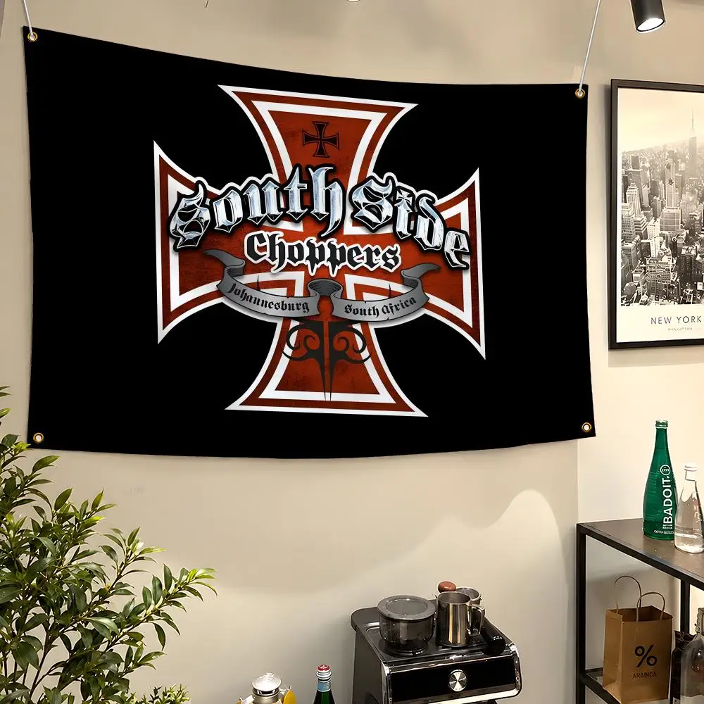Flags Brand Wall W-West Hanging Flag C-Choppers Banners C-Coast For Birthday Parties Outdoor Bedroom Dorm V-Twin Room Decor