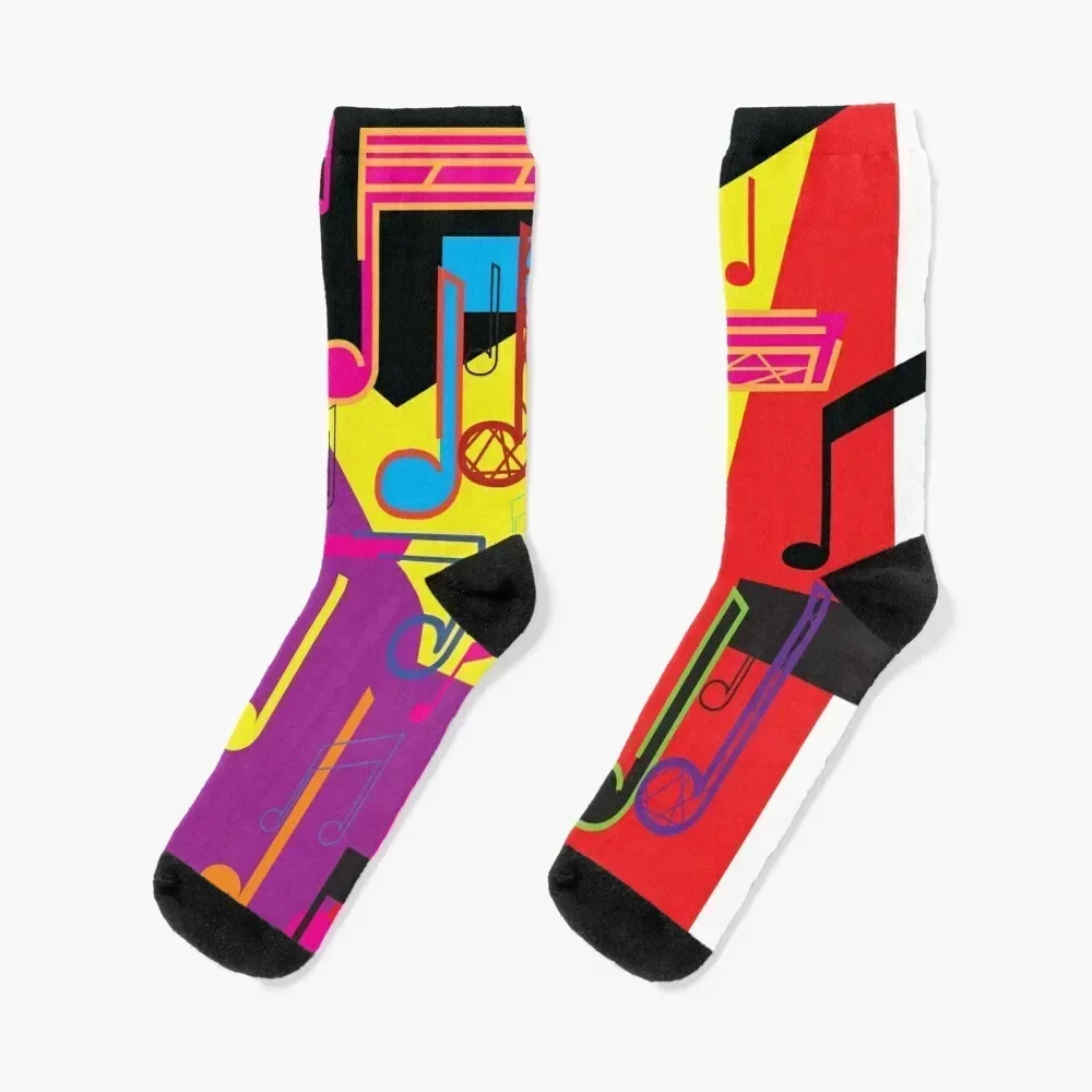 

Sweet Notes Socks Men's floor professional running man Luxury Woman Socks Men's