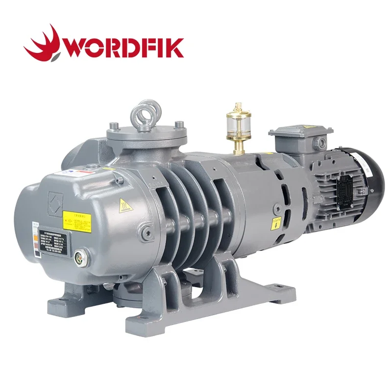 Wordfik RTOW2000 2000m³/h Mechanical Vacuum Pump for Vacuum Metallurgy Packaging Coating Impregnation