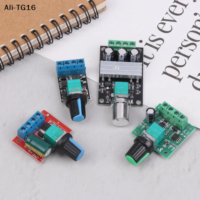 【Y16】2/3/5/10A Voltage Regulator PWM DC Motor Speed Controller Stepless Speed Regulator LED Dimmer Power Controller Module