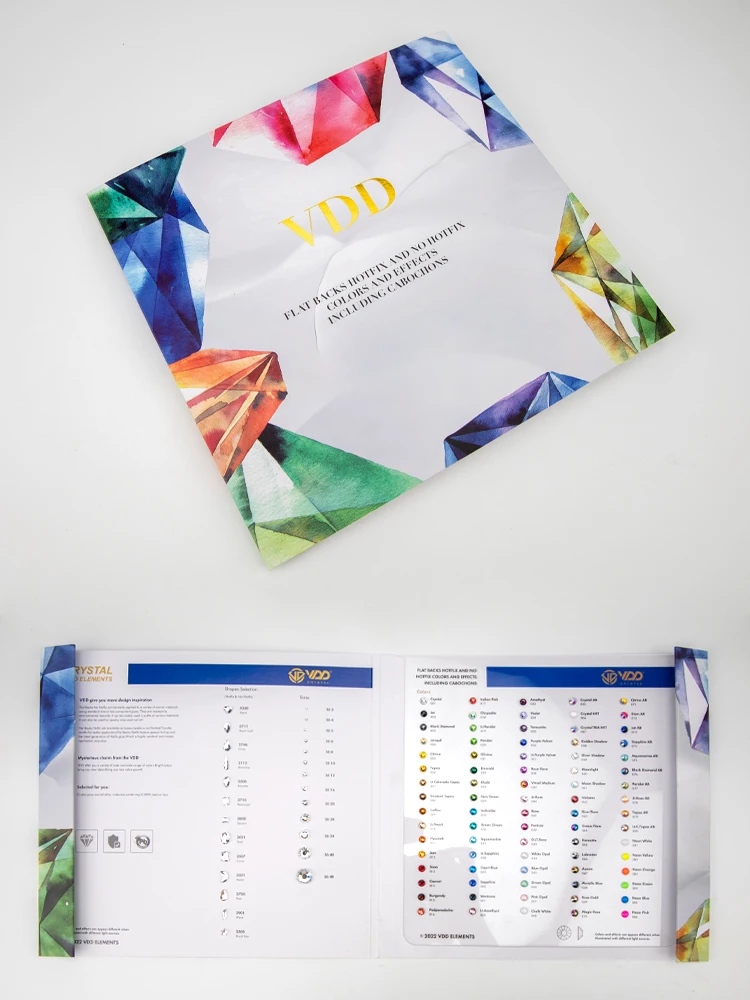 VDD SS6-SS20, gemischte Größen, 6-Fächer-Box, Glasrhinestones, Kristall-Flachsteine, Glitzersteine für Nagelkunst, Zubehör, DIY-Bastelarbeiten, Dekoration – Detail 15