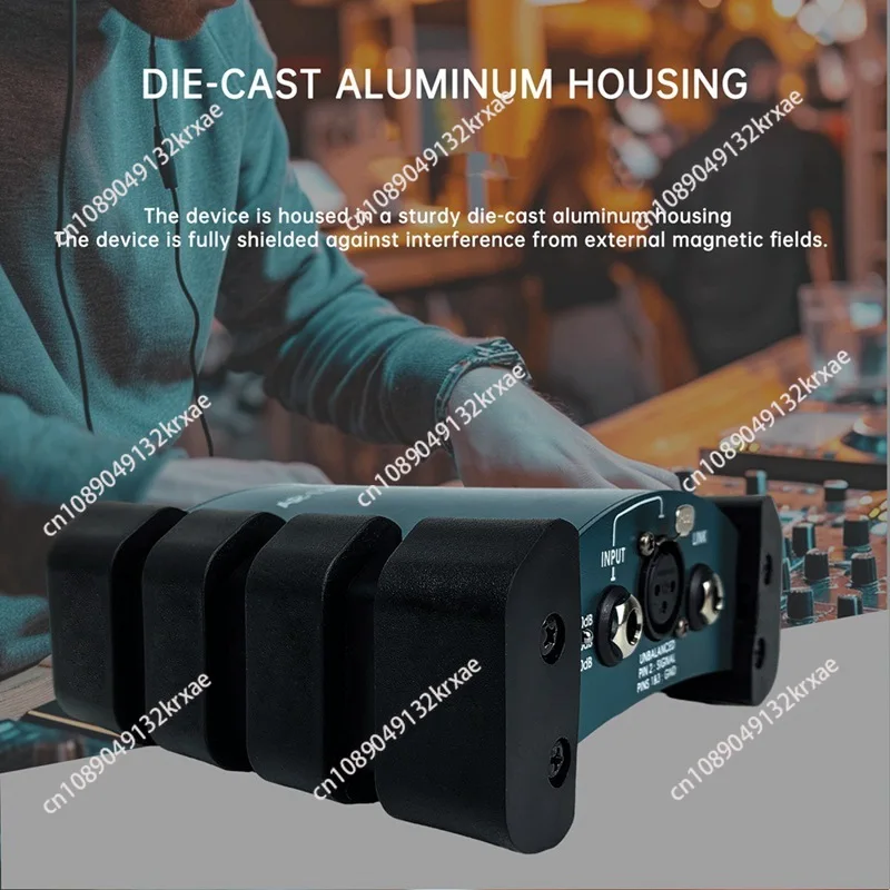 Impedance converter dibox active di box stage effect phantom power active di box box