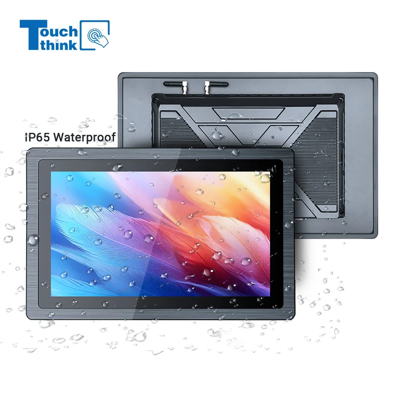 I3 I5 I7 Touch Panel Industrial Pc 7 15.6  18.5 21.5  23.8Inch LCD Panel PC Wall Mount Android Industrial Panel Pc