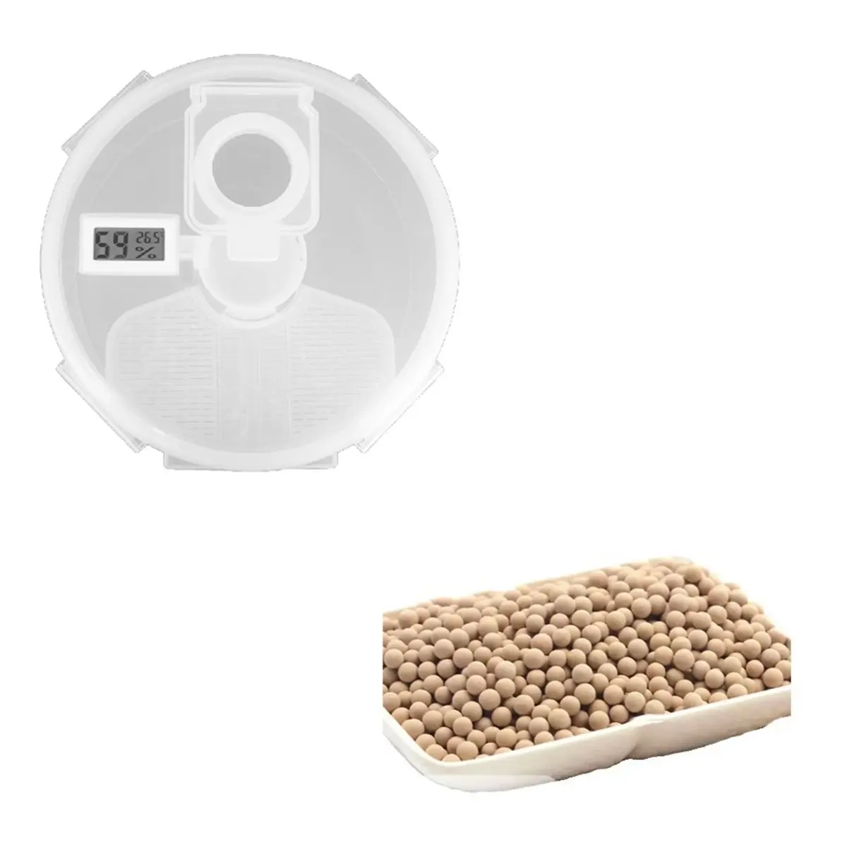 1PCS 3D Printer Lid Drying Box for A1/A1mini for X (with Dehumidifying Molecular Sieve)