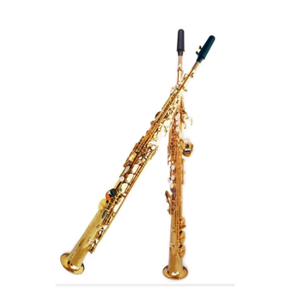 High Quality Bb Straight Soprano Saxophone Wind Instrument for Teaching Performing Stage Performance Examination Daily Practice