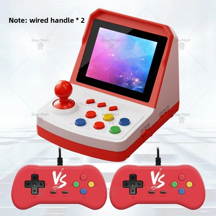 Mini Retro Handheld, Home Double 3.2-inch Nostalgic Retro Game Console Arcade
