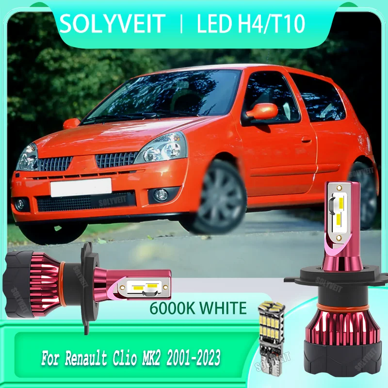 

Explore Further, Longer with Confidence H4 9003 LED Car Light Bulb For Renault Clio MK2 2001 2002 2003 2004 2005 2006-2023