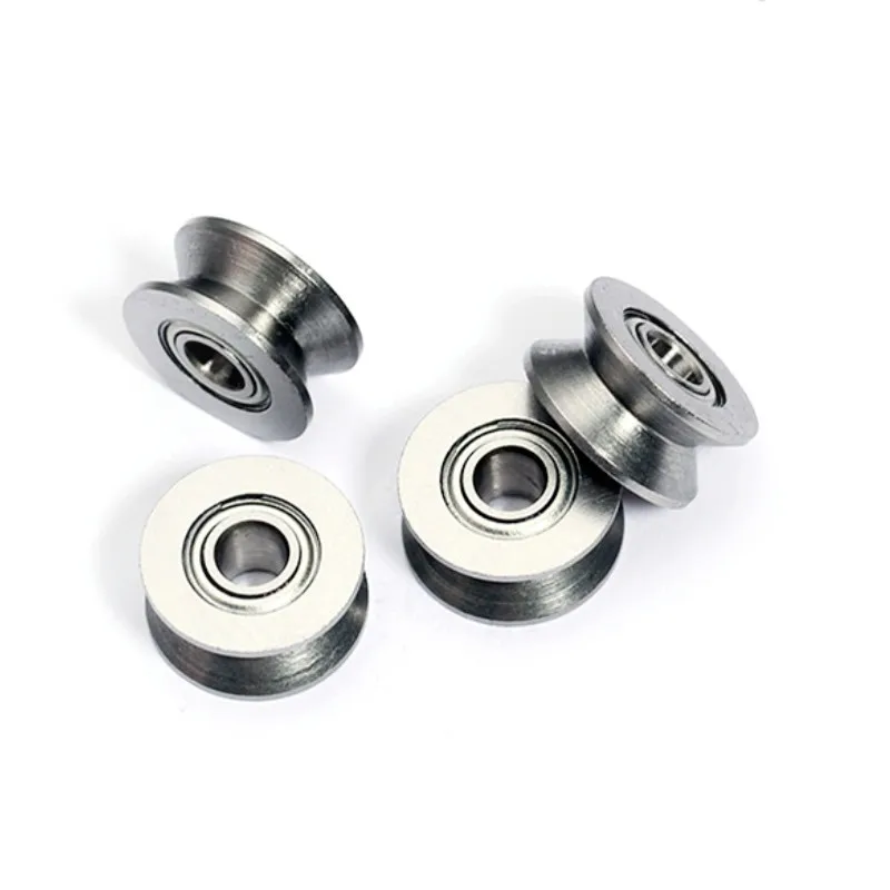 10 20 50 Pcs V Groove Sealed Ball Carbon Steel 624VV V624ZZ 4x13x6mm Guide Track Roller Bearing V624 Embroidery Machine