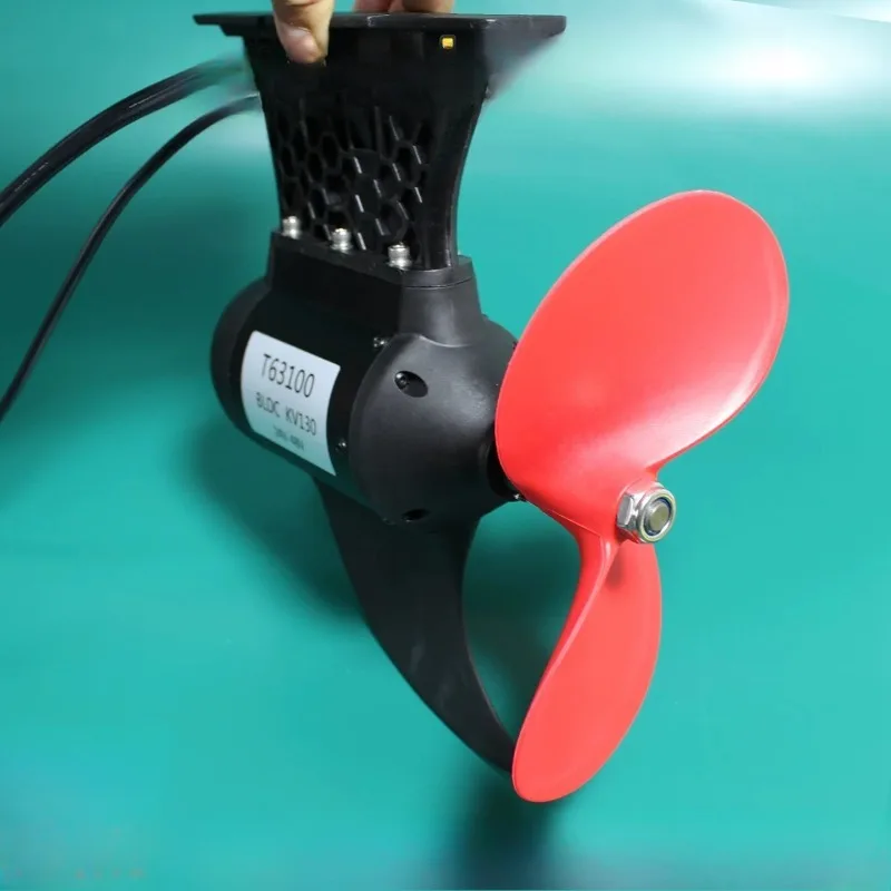 24-48V 2500W High Power Fully Waterproof Brushless Motor, T63100 Underwater Thruster for SUP Kayak DIY Power Kit