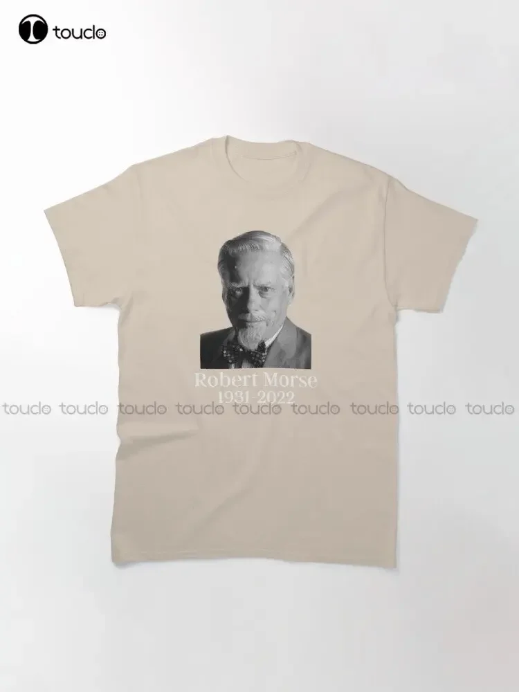 Rip Robert Morse 1931 2022 Thank You For The Memories Trending T-Shirt White T Shirts For Men Xs-5Xl Custom Gift Streetwear New