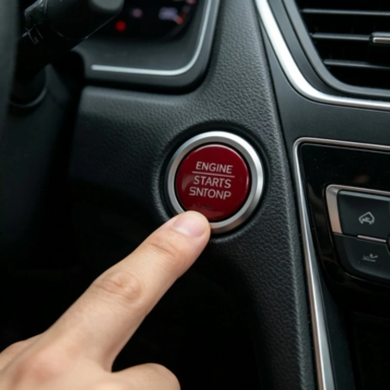 35881-TR0-G03 Push to Start Ignition Button Keyless Engine Start Stop Switch Fit Civic FB2 FB3 FB6 2012-2015