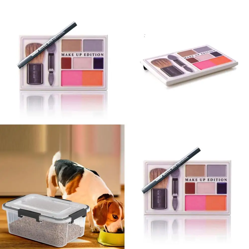 

Elegant Royal White Compact with 8-Section Snuff Case and Integrated 3 Metal Straws