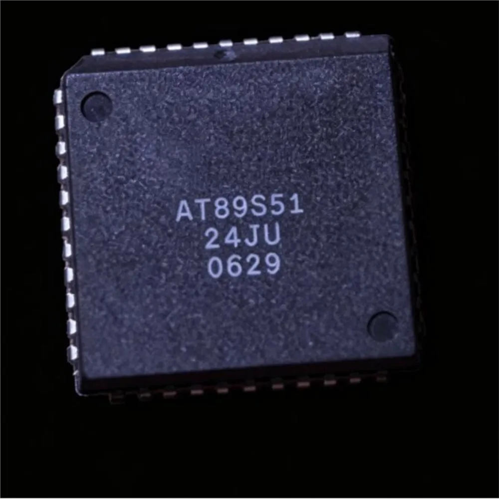 AT89S51  -24JU   AT89S51   PLCC44   Best quality.    (Product quantity: 10 pieces)