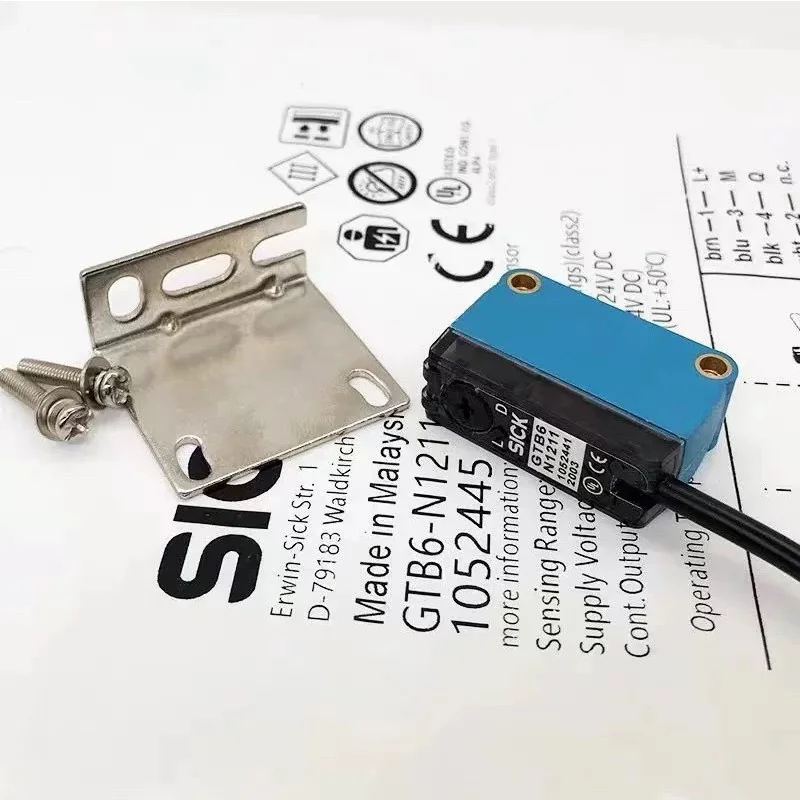 1pcs 100% Original SICK GTB6-N1211 GTB6-N1212 GTB6-P1211 GTB6-P1212 GTE6-N1211 GTE6-N1212 GTE6-P1211 Photoelectric Switch Sensor